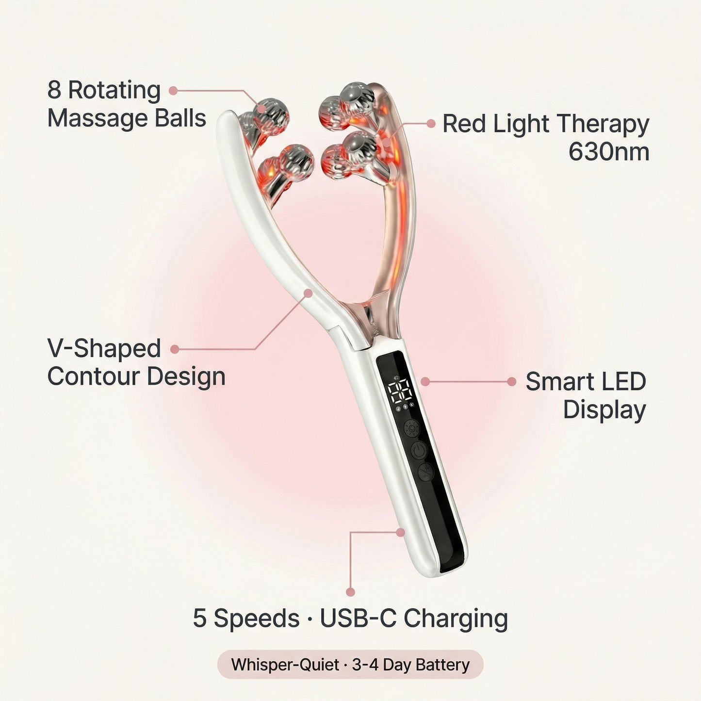 V-Face Massager - Wake up refreshed, defined, and confident.
