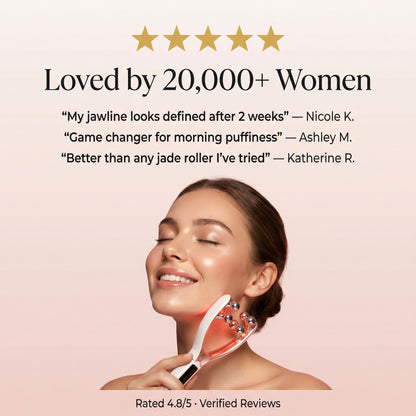 V-Face Massager - Wake up refreshed, defined, and confident.