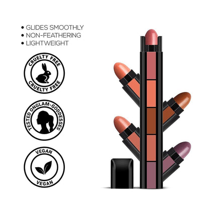 ShadeSwitch™ - 5 in 1 Lipstick